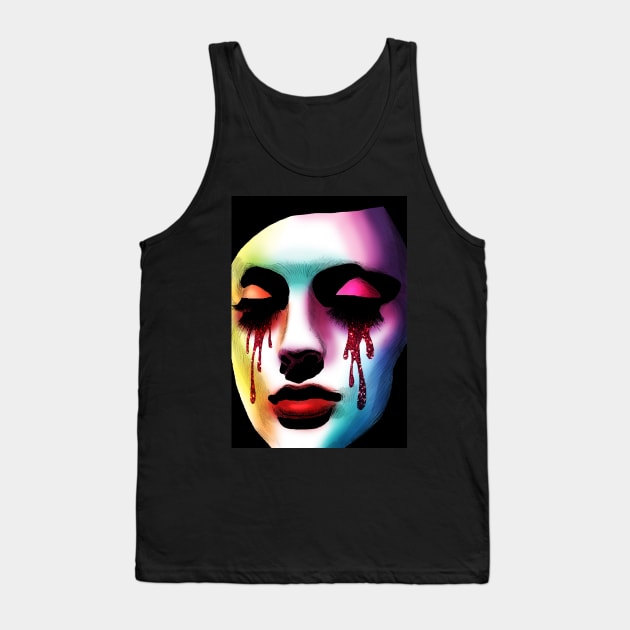 Glitter Tears Tank Top by VeronicaLux